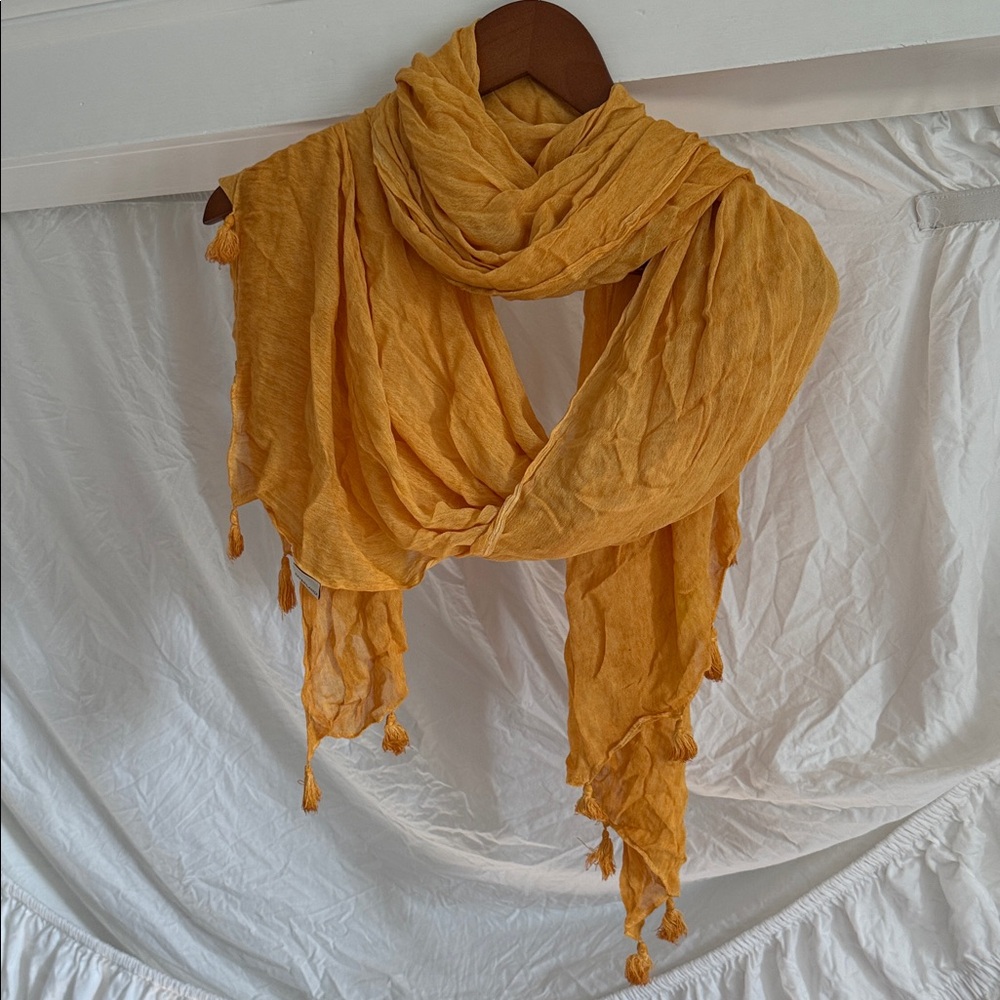 Overland Mustard Yellow Scarf